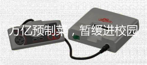 万亿预制菜,暂缓进校园