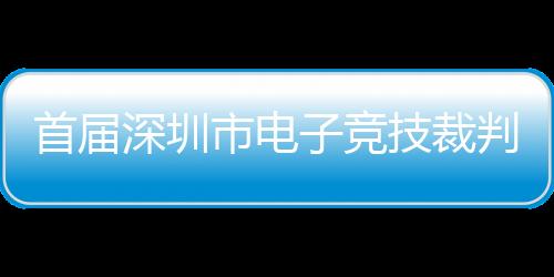 首届深圳市电子竞技裁判培训班落幕 四大讲座聚焦电竞发展之道